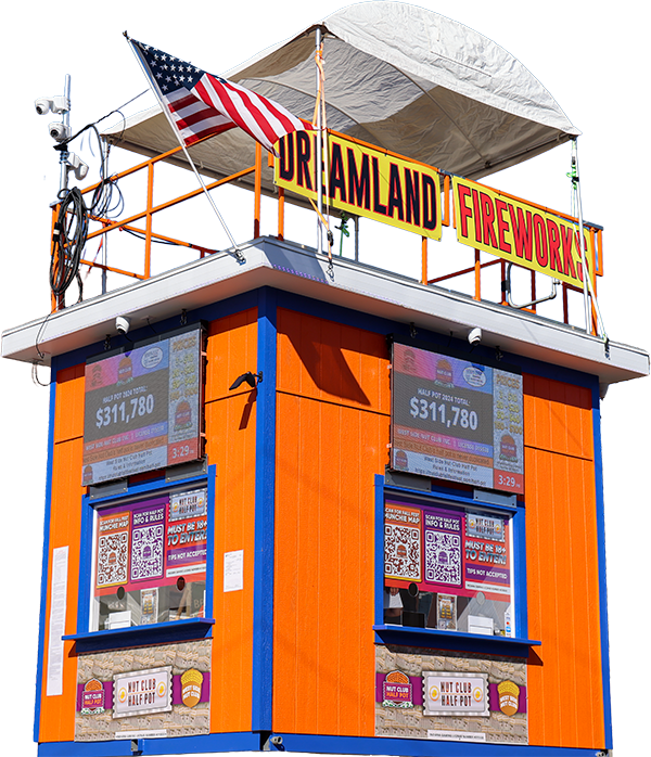 West Side Nut Club Half Pot Booth