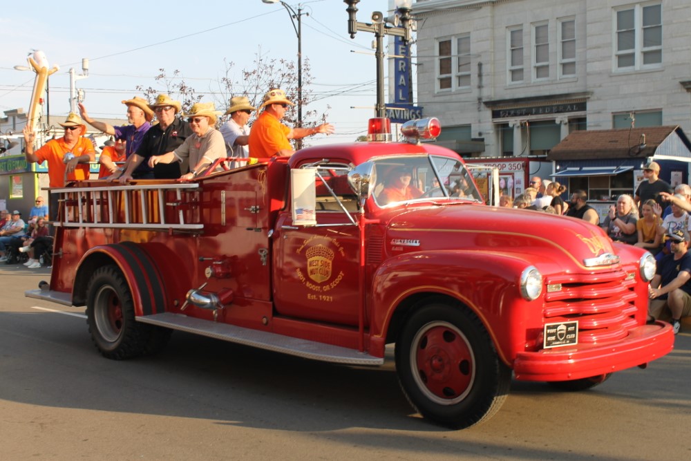 West Side Nut Club Fire Truck